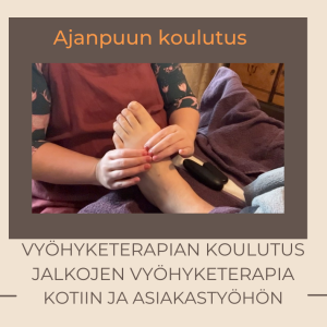Jalkojen vyöhyketerapia peruskoulutus