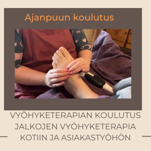 Jalkojen vyöhyketerapia koulutus