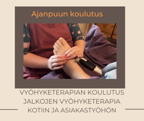 Jalkojen vyöhyketerapia koulutus